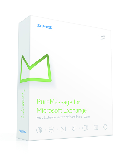 SOPHOS PUREMESSAGE EXCHANGE,5-9USERS,12 MONTHS,SUBSCRIPTION RENEWAL,GOV