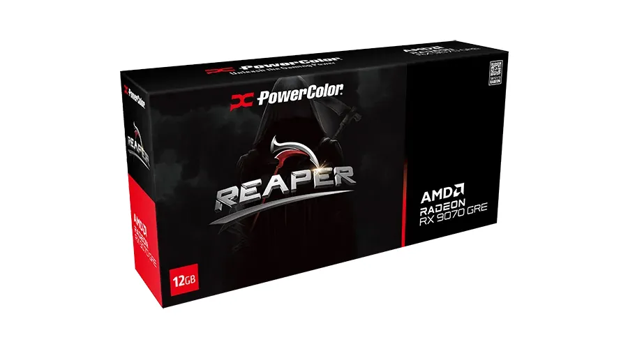 PowerColor Radeon RX 9070 GRE Reaper OC 12GB Graphics Card