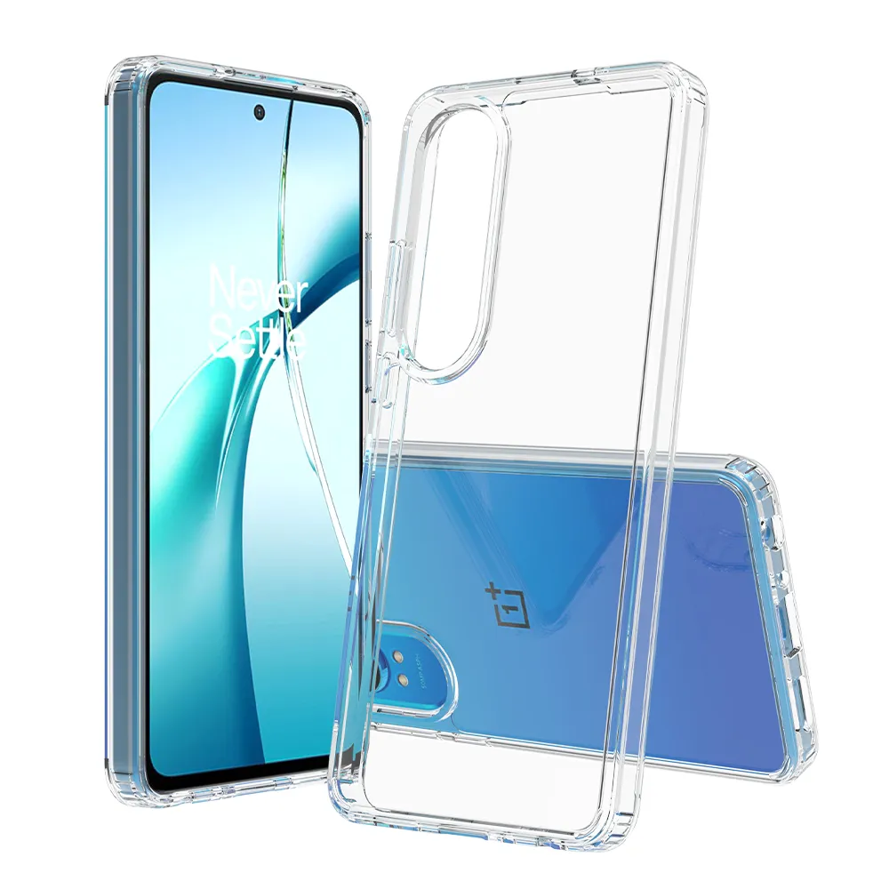 Screenor Bumper OnePlus Nord CE 4 Lite -suojakuori, Läpinäkyvä