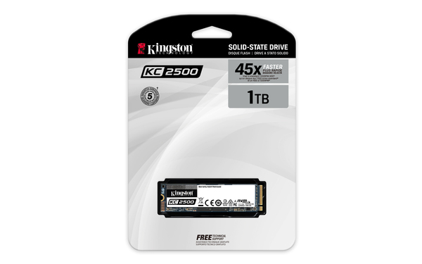 KINGSTON KC2500 NVME PCIE SSD M.2 1000GB