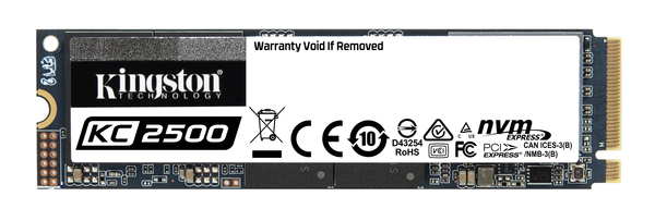 KINGSTON KC2500 NVME PCIE SSD M.2 1000GB