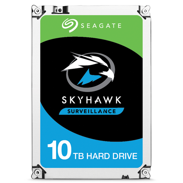 SEAGATE 10TB Surveillance Skyhawk, 3.5", SATA, 7200rpm, 256MB - HDD- levy