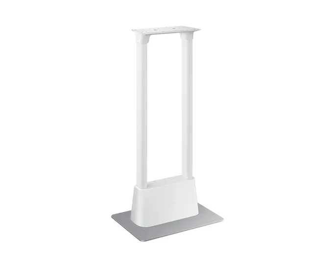 Samsung STN-KM24CXEN Floor-standing Fixed Kiosk Stand for KM24A 24-inch, White