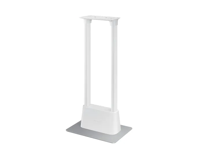 Samsung STN-KM24CXEN Floor-standing Fixed Kiosk Stand for KM24A 24-inch, White
