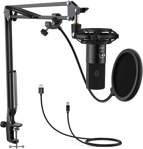 FIFINE T669, USB, Condenser Microphone, Black