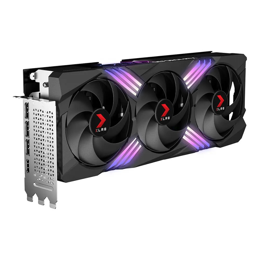 PNY GeForce RTX 4070 Ti SUPER 16GB XLR8 Gaming Verto Epic-X RGB OC Triple Fan - graphics card