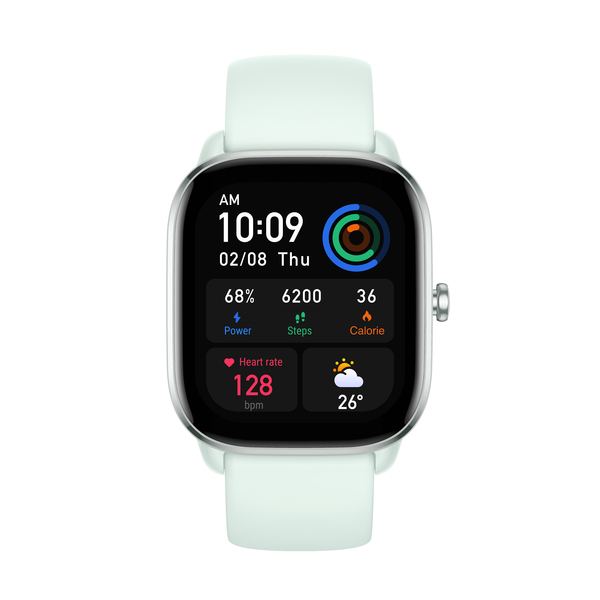 Amazfit GTS 4 mini - smartklocka, Mint Blue