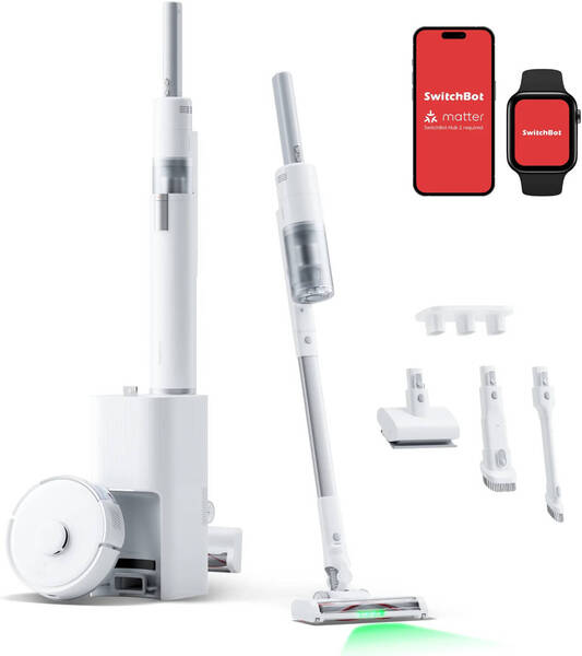 SwitchBot K10+ Pro Combo - robotdammsugare, svart