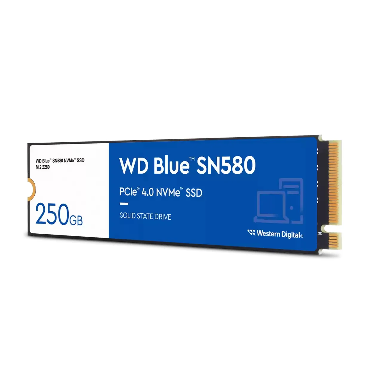 WD Blue SN580 2 TB, PCIe 4.0, M.2 - SSD