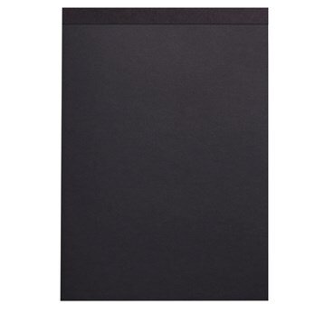 Rhodia Black maya pad A5 50sh blank 120g