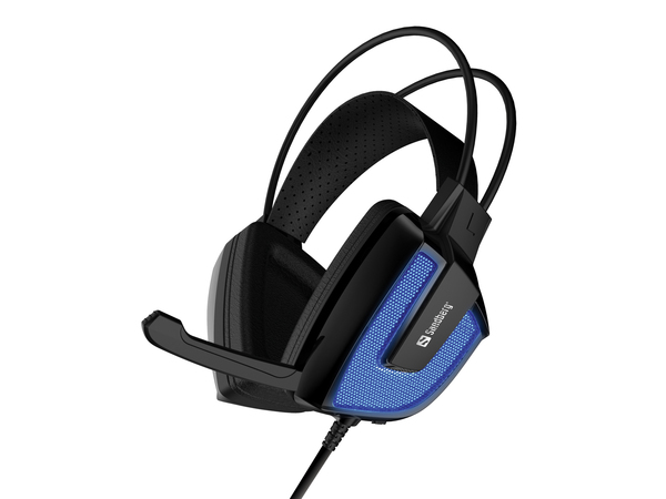 Sandberg Derecho - Gaming Headset, black/blue