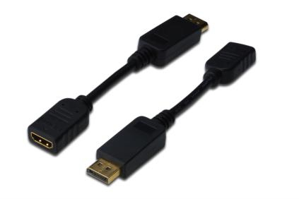 DISPLAYPORT/HDMI ADAPTERI 20p-M / HDMI-F 0,15m