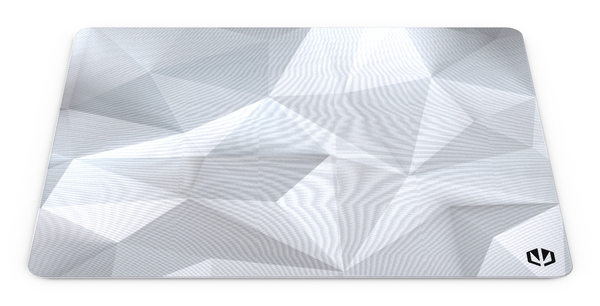 Endorfy Crystal L - spelmusmatta, Vit, 450x400mm