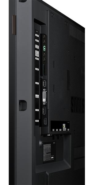 SAMSUNG DM40E 40inch Wide 16:9 Slim dir-LED 450nits Sp Bl VGA DVI 2xHDMI DP 1.2 in/out RS232 RJ45 SSSP Gen.3 (8GB) SD WiFi SBB-C PC