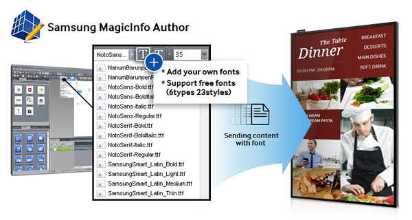 SAMSUNG DM40E 40inch Wide 16:9 Slim dir-LED 450nits Sp Bl VGA DVI 2xHDMI DP 1.2 in/out RS232 RJ45 SSSP Gen.3 (8GB) SD WiFi SBB-C PC