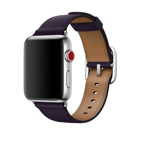 Apple 42mm Classic Buckle - Kellohihna - 150-215 mm - tumma munakoiso malleihin Watch (42 mm)