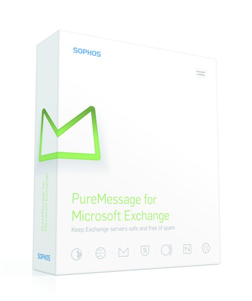 SOPHOS PUREMESSAGE EXCHANGE,5-9USERS,12 MONTHS,SUBSCRIPTION RENEWAL,GOV