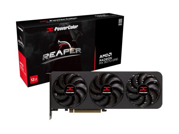 PowerColor Radeon RX 9070 GRE Reaper OC 12 Gt -n&auml;yt&ouml;nohjain