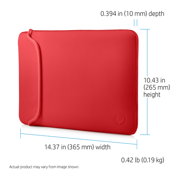 HP 35,56cm 14.0inch Notebook Sleeve Black/Red