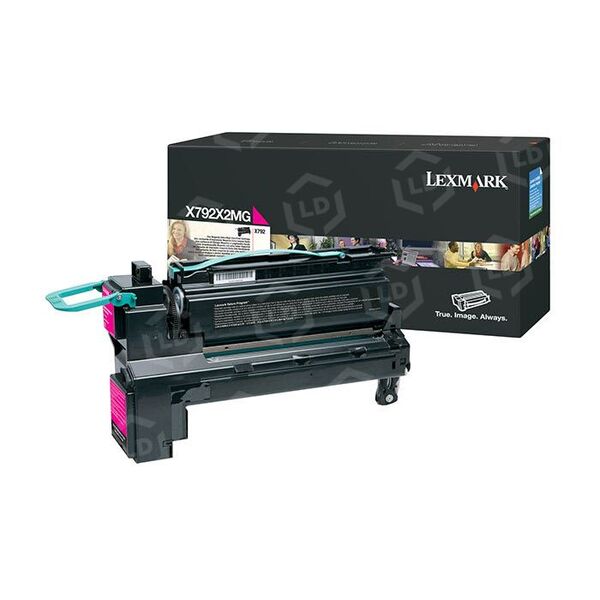 Lexmark X792X2MG Toner cartridge, Magenta