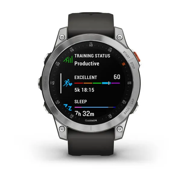 Garmin epix 2 - sports watch, Slate Steel