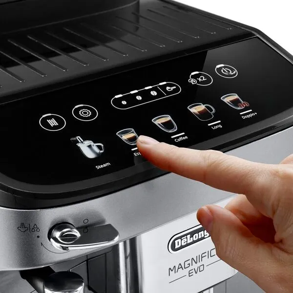 Delonghi Magnifica Evo ECAM290.31 - combi coffee maker, fully automatic, Black, Silver