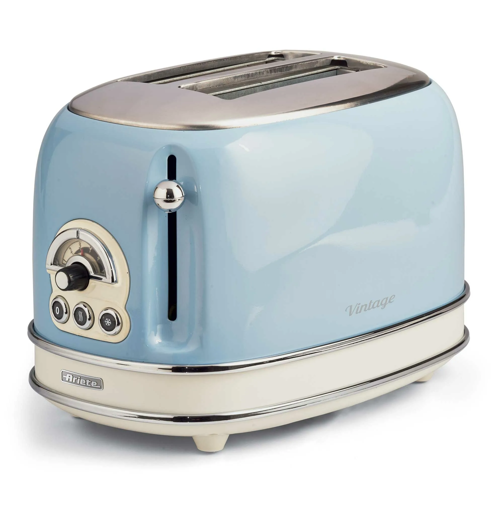 Ariete Vintage - toaster, 2 slices, Blue