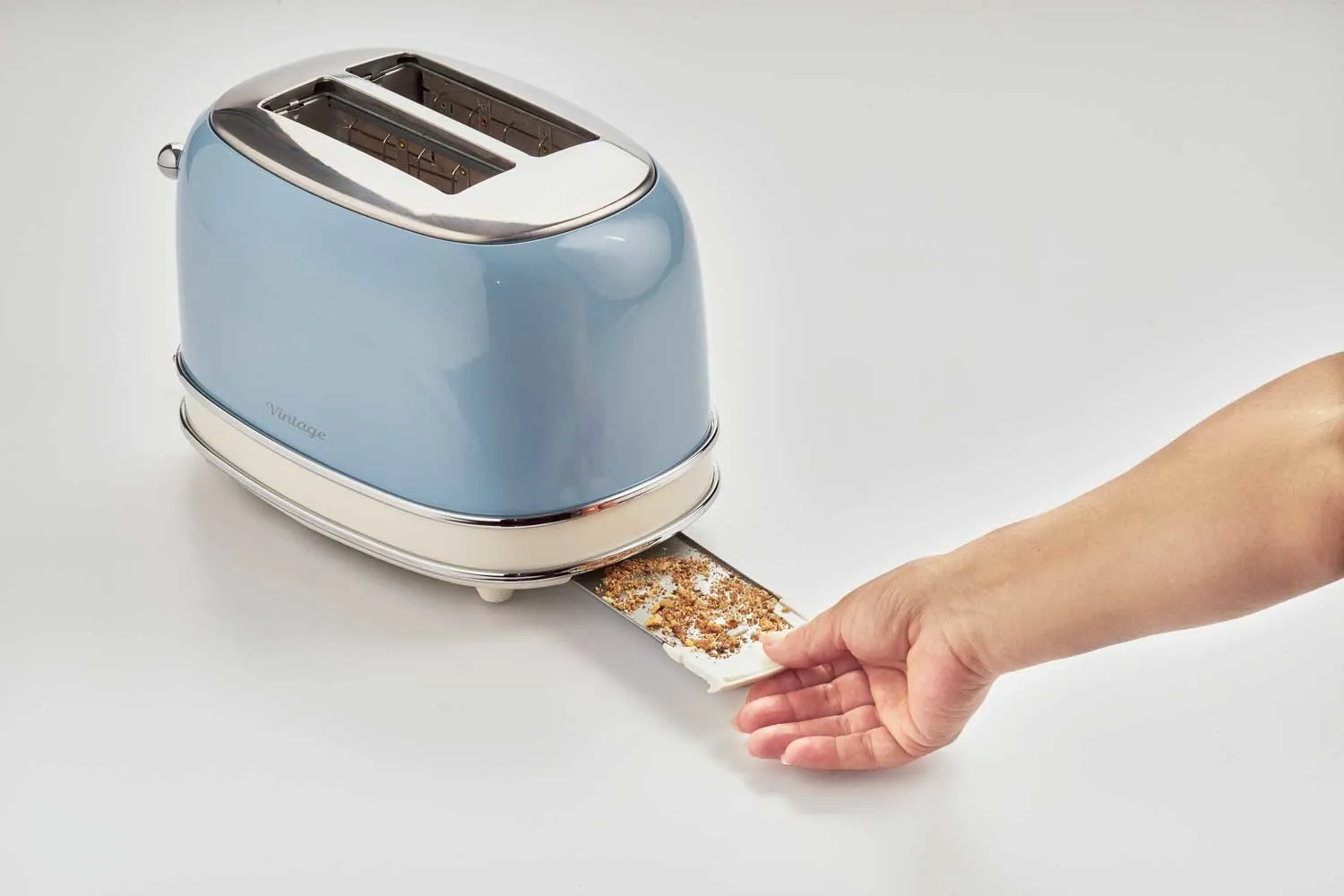 Ariete Vintage - toaster, 2 slices, Blue