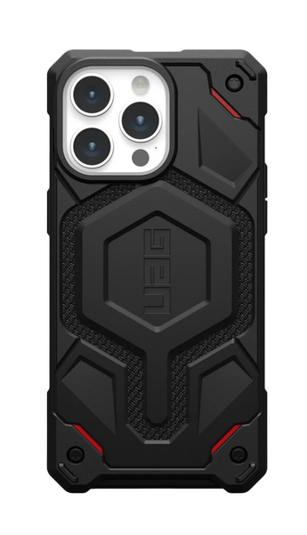 UAG Monarch Pro Kevlar MagSafe, iPhone 15 Pro Max - Case, Kevlar Black