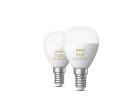 Hue White Ambiance E14 Klot 2-pack