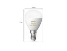 Hue White Ambiance E14 Klot 2-pack