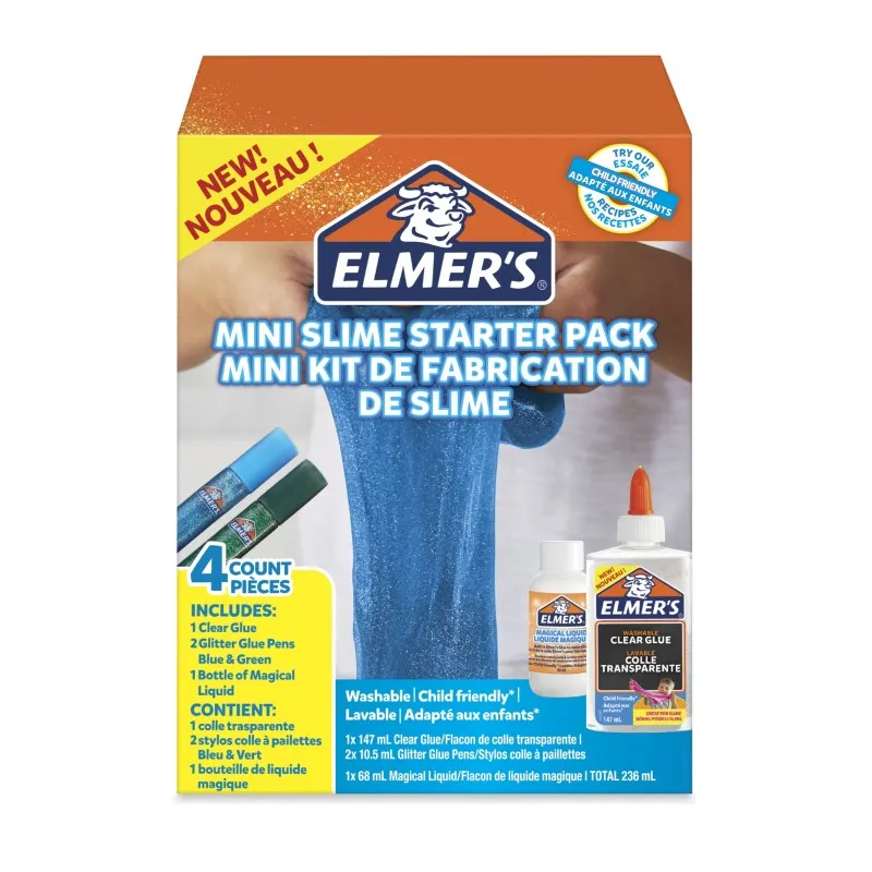 Elmers mini slime kit red/gold