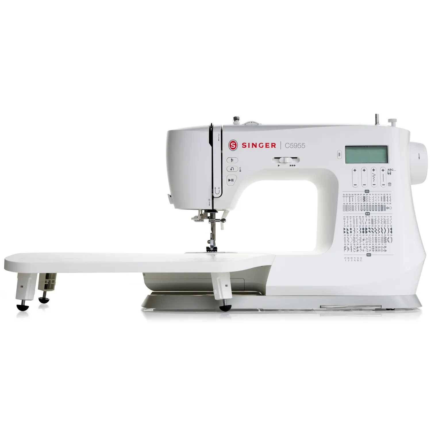 Singer C5955 - symaskin, Vit