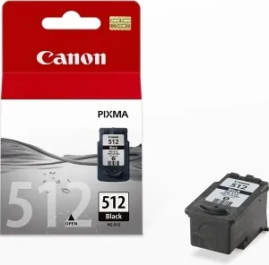 Canon PG-512 - Musta - alkuper&auml;inen - pakkaus turvaj&auml;rjestelm&auml;ll&auml; - mustes&auml;ili&ouml; malleihin PIXMA MP230, MP237, MP252, MP270, MP280, MP282, MP495, MP499, MX350, M