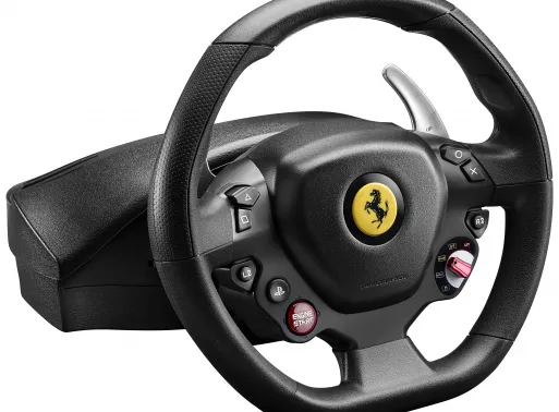 Thrustmaster T80 Ferrari 488 GTB Edition - racing wheel, pedal set, PC, PS4, PS5