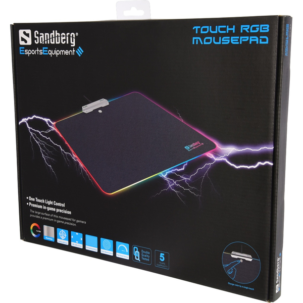 Touch RGB Mousepad Aluminium
