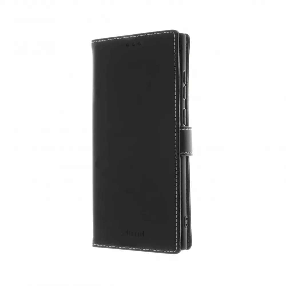 Insmat Flip Case, Galaxy S22 Ultra -lompakkokotelo, Musta