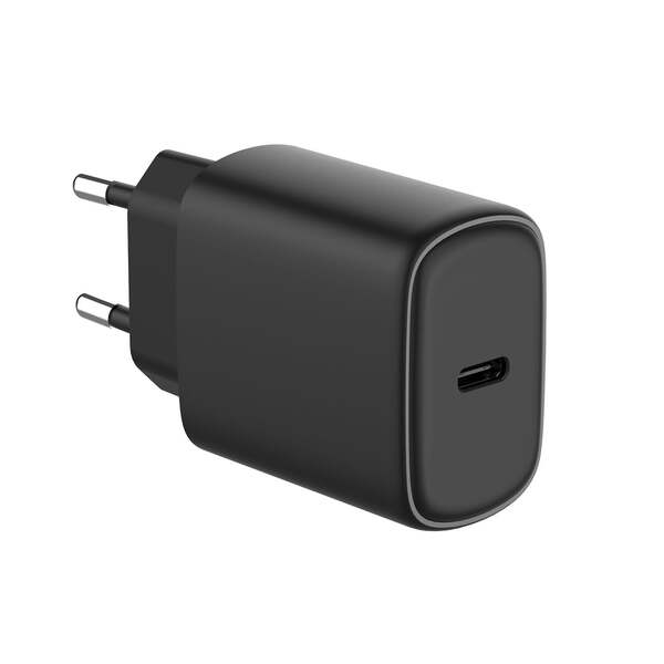 Gear USB-C PD 20W - laddare, Svart