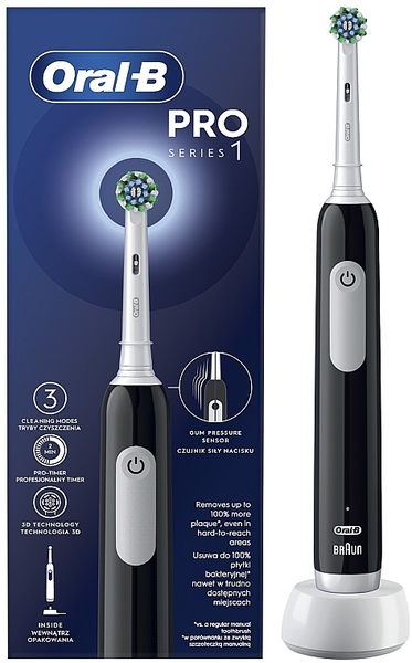 Braun Oral-B Pro Series 1 Electric Toothbrush, Black