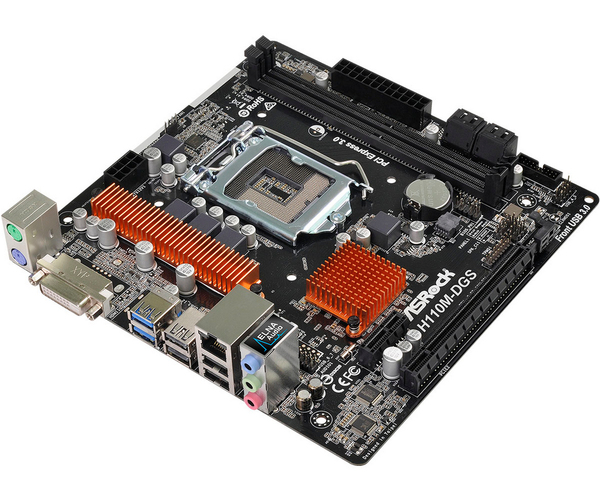 MB Intel 1151 ASRock H110M DGS R3.0