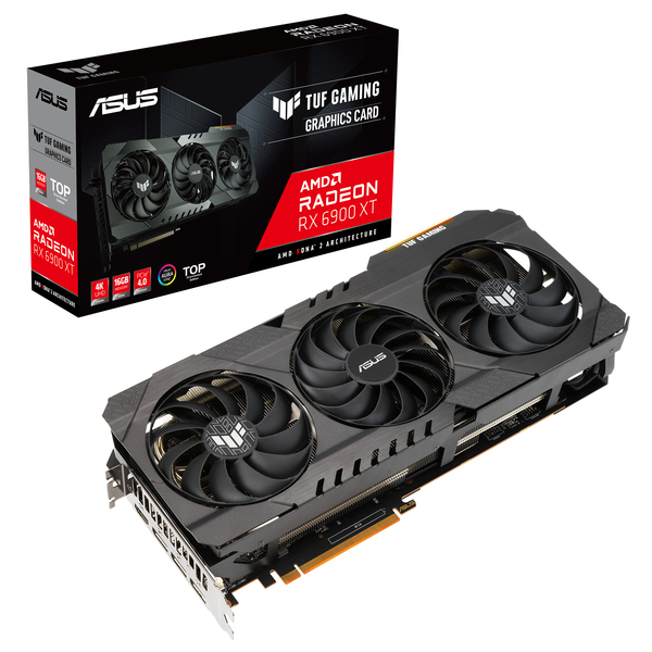 Asus Radeon RX 6900 XT TUF TOP Edition 16 Gt -n&auml;yt&ouml;nohjain