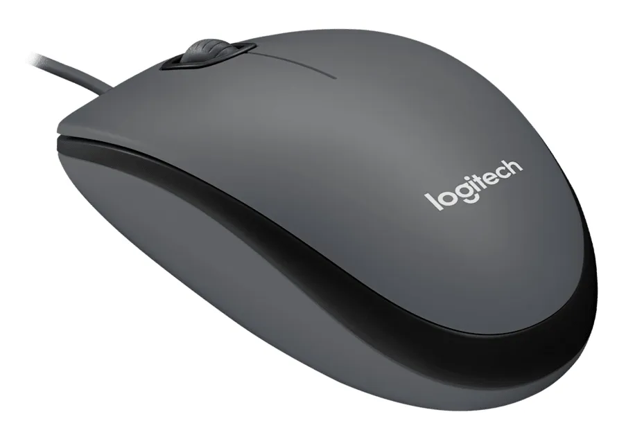 Logitech M90 - mus, Svart