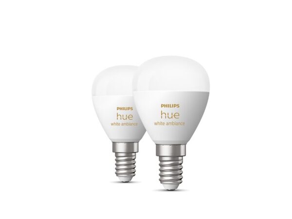 Hue White Ambiance E14 Klot 2-pack