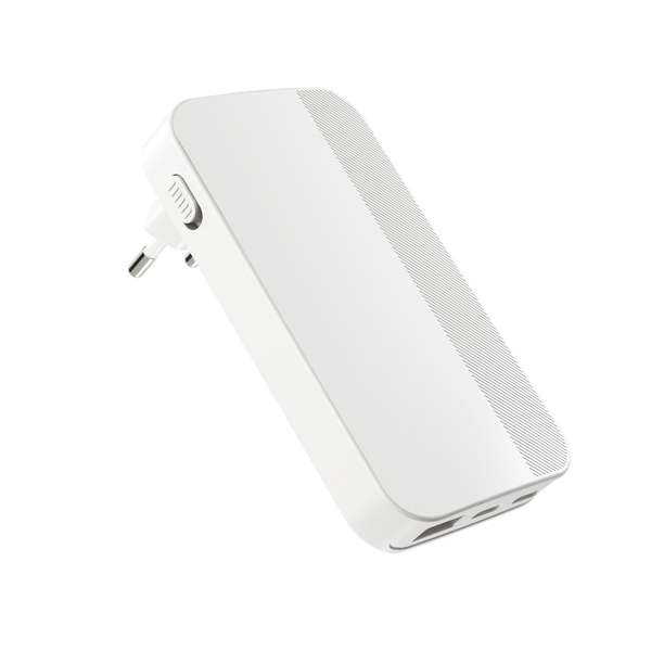 Epico UltraBoost Flat GaN 65W v&auml;ggladdare EA65b - vit