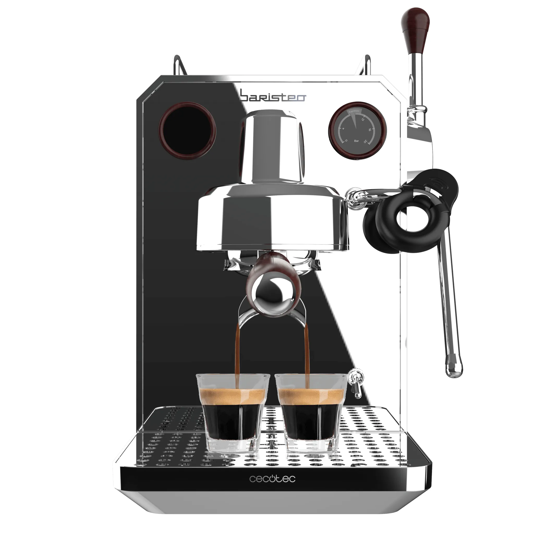 Cecotec Baristeo Intima espressomaskin, rostfritt st&aring;l