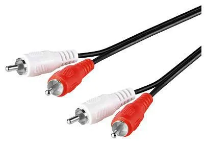 2xRCA - 2xRCA 0,5m M-M