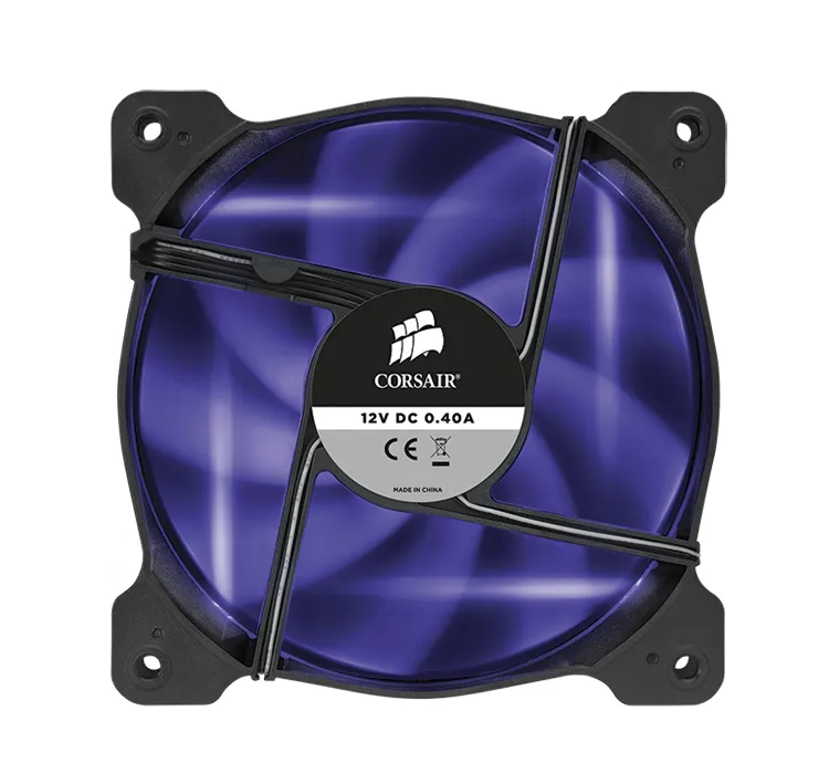 Corsair Air Series SP120 High Static Pressure 120 mm Case Fan, 2-pack - Purple LED