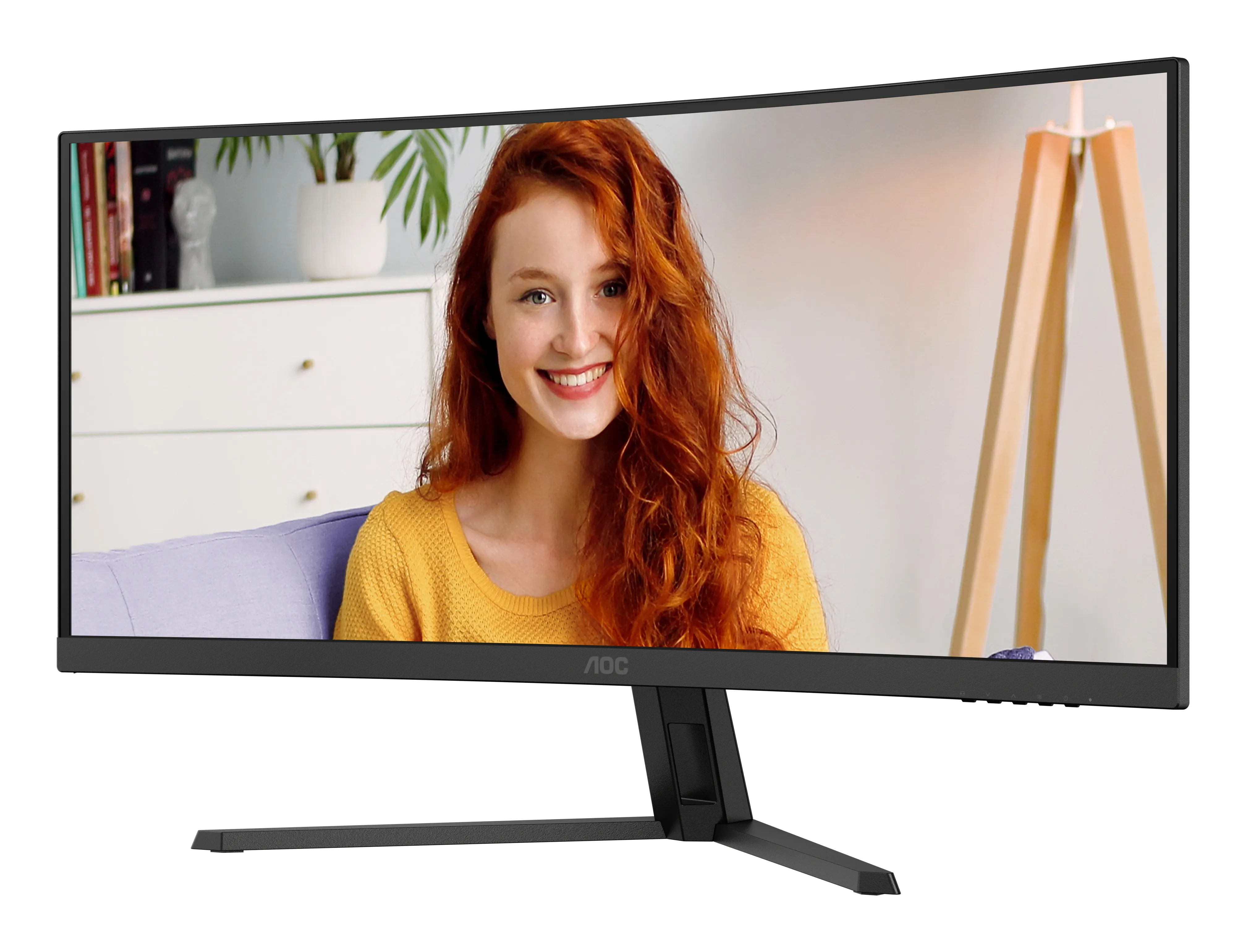 AOC CU34B3E 34" UWQHD, VA, 120Hz, HDR10 Curved Monitor