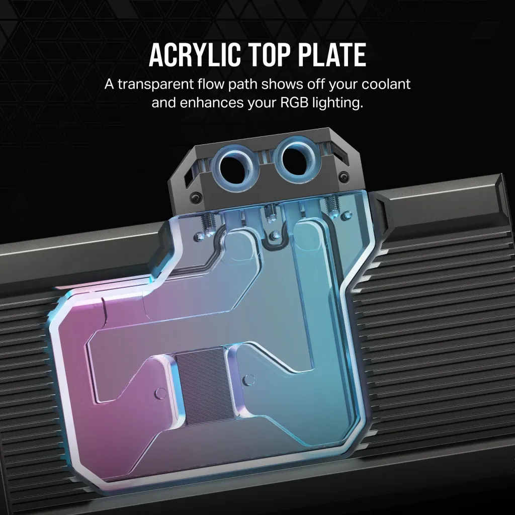 CORSAIR Hydro X Series iCUE LINK XG7 RGB 4090 SUPRIM/GAMING TRIO GPU Water Block