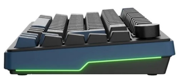 Ducky OK-M-75 75% -langaton mekaaninen pelin&auml;pp&auml;imist&ouml;, KTT Linear, musta